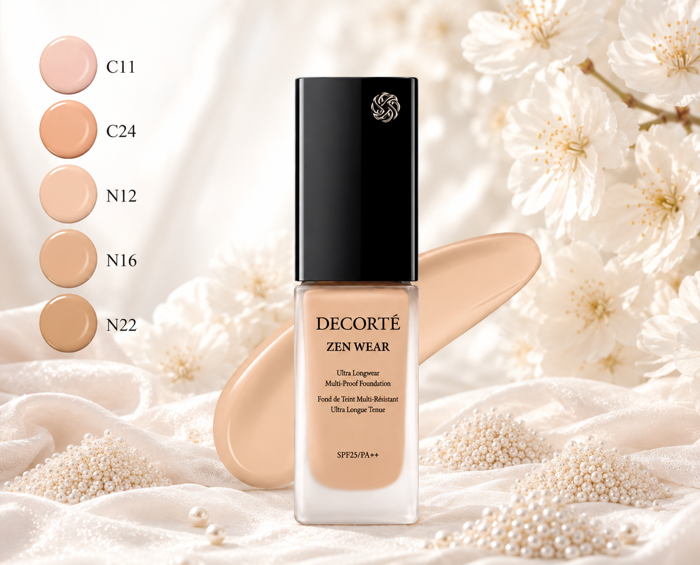 DECORTÉ ZEN WEAR – Ultra Longwear Multi-Proof Foundation SPF25/PA++