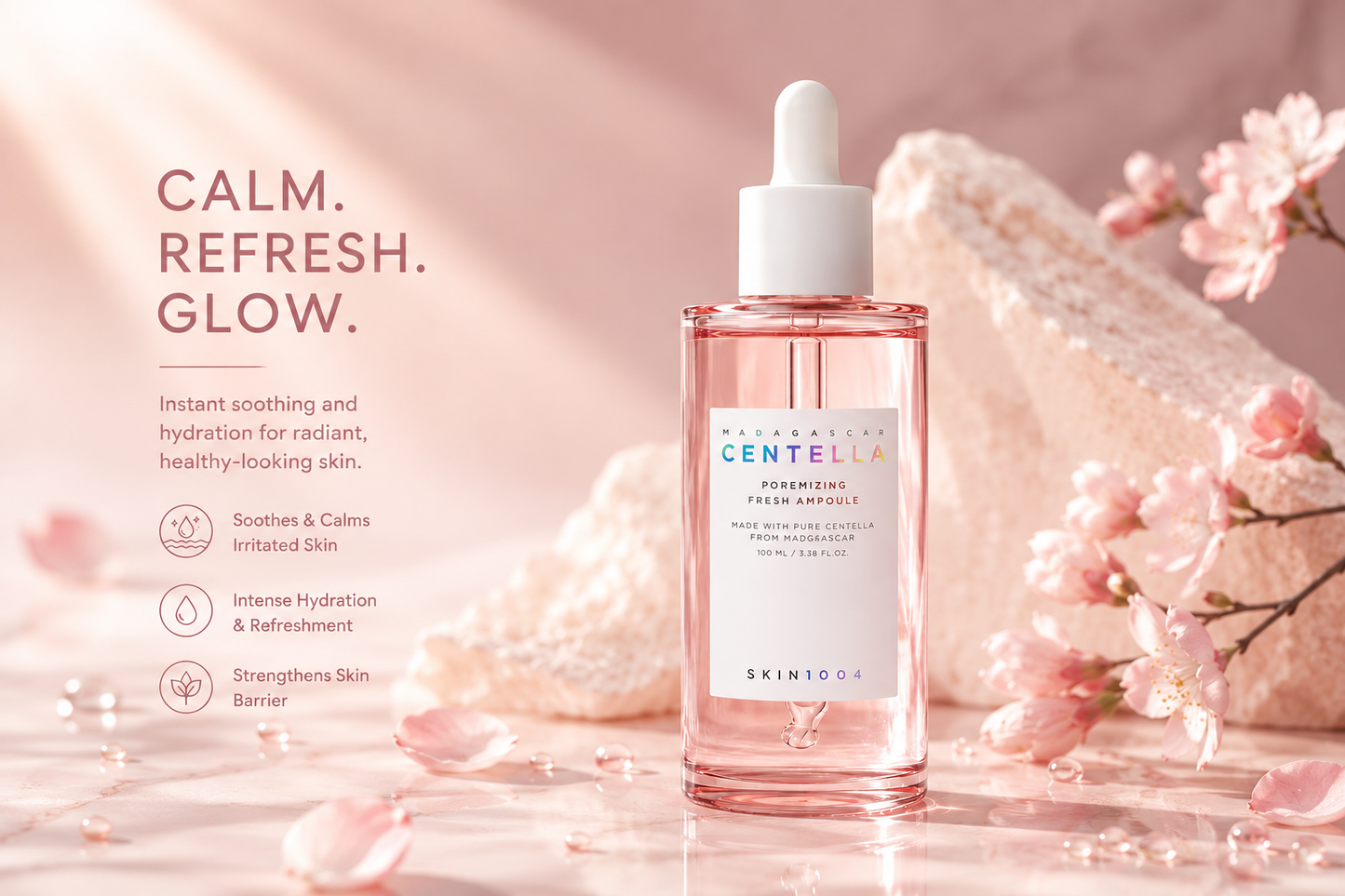 Centella Poremizing Fresh Ampoule – Sérum Facial Hidratante e Calmante