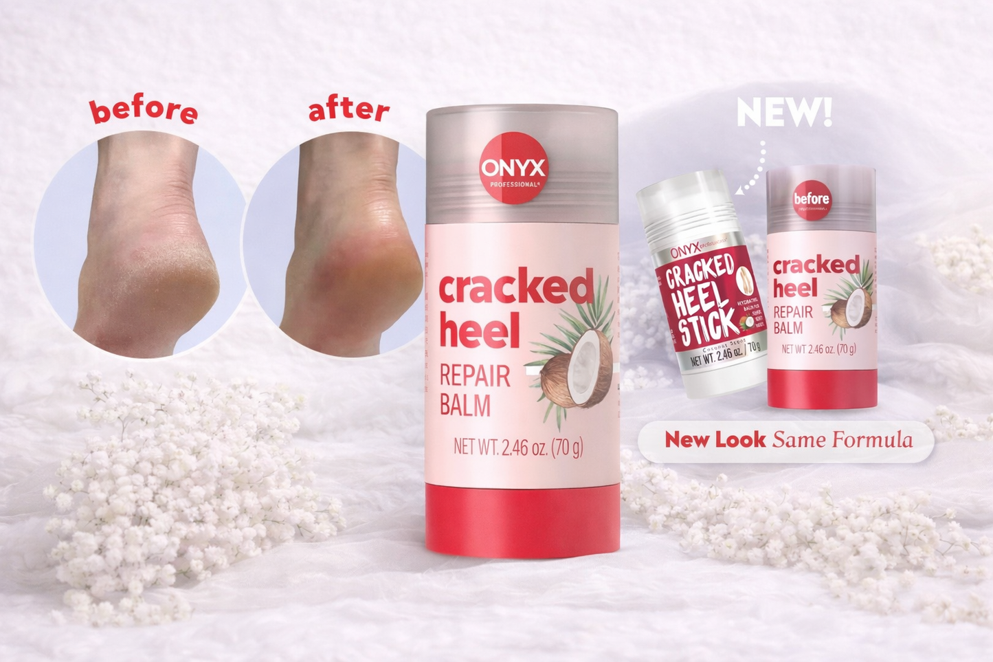 Cracked Heel Repair Balm Stick (ONYX)