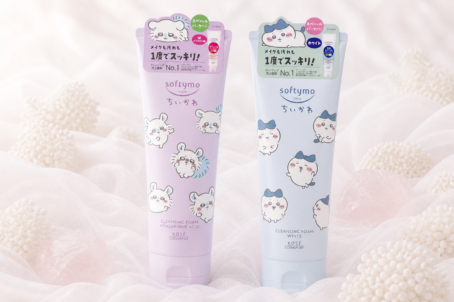Softymo Cleansing Foam – Edição Personagens