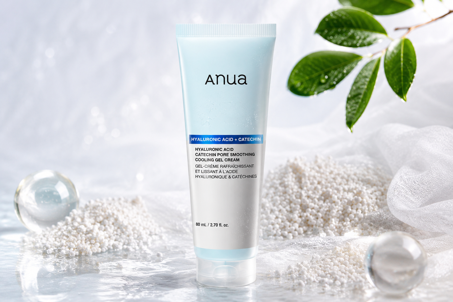 NUA Hyaluronic Acid + Catechin Cooling Gel Cream