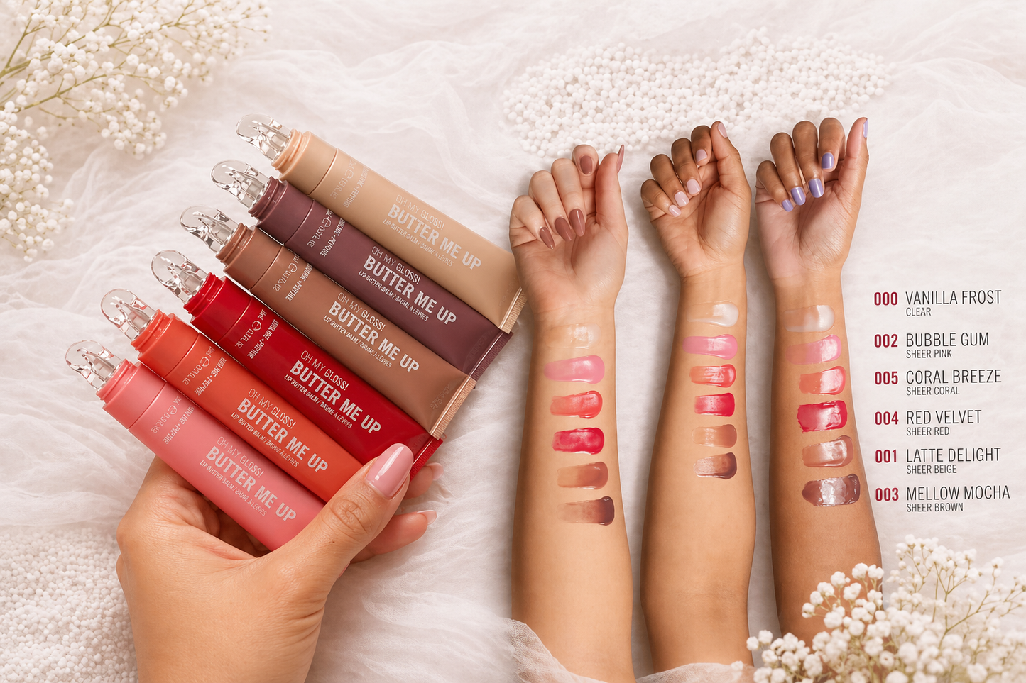 Lip Gloss Butter Me Up – Efeito Brilho Hidratante