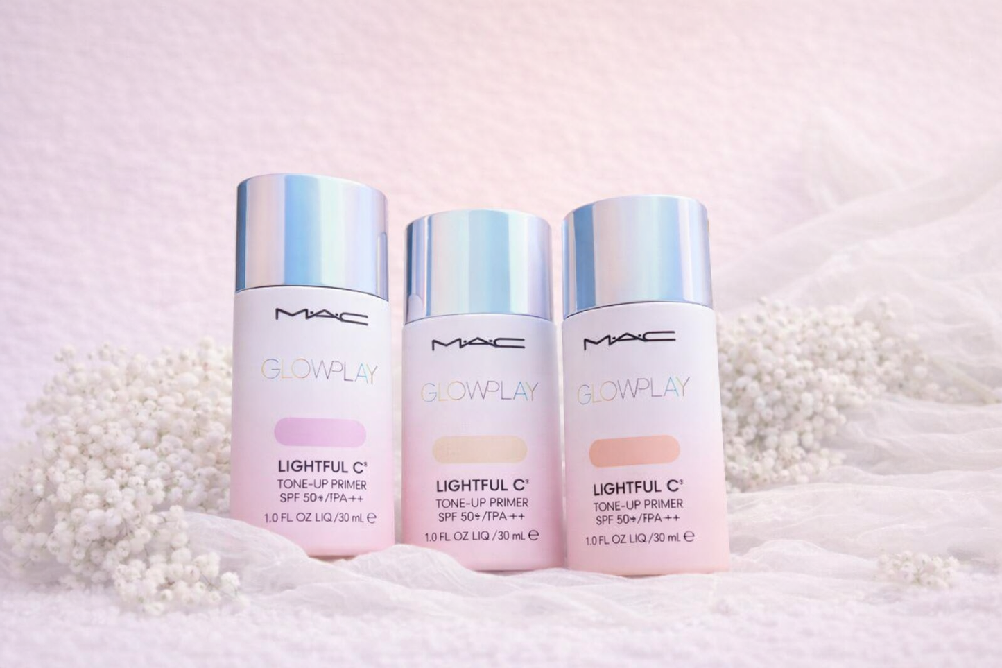 MAC Glow Play Lightful C3 Tone-Up Primer SPF50+ PA+++