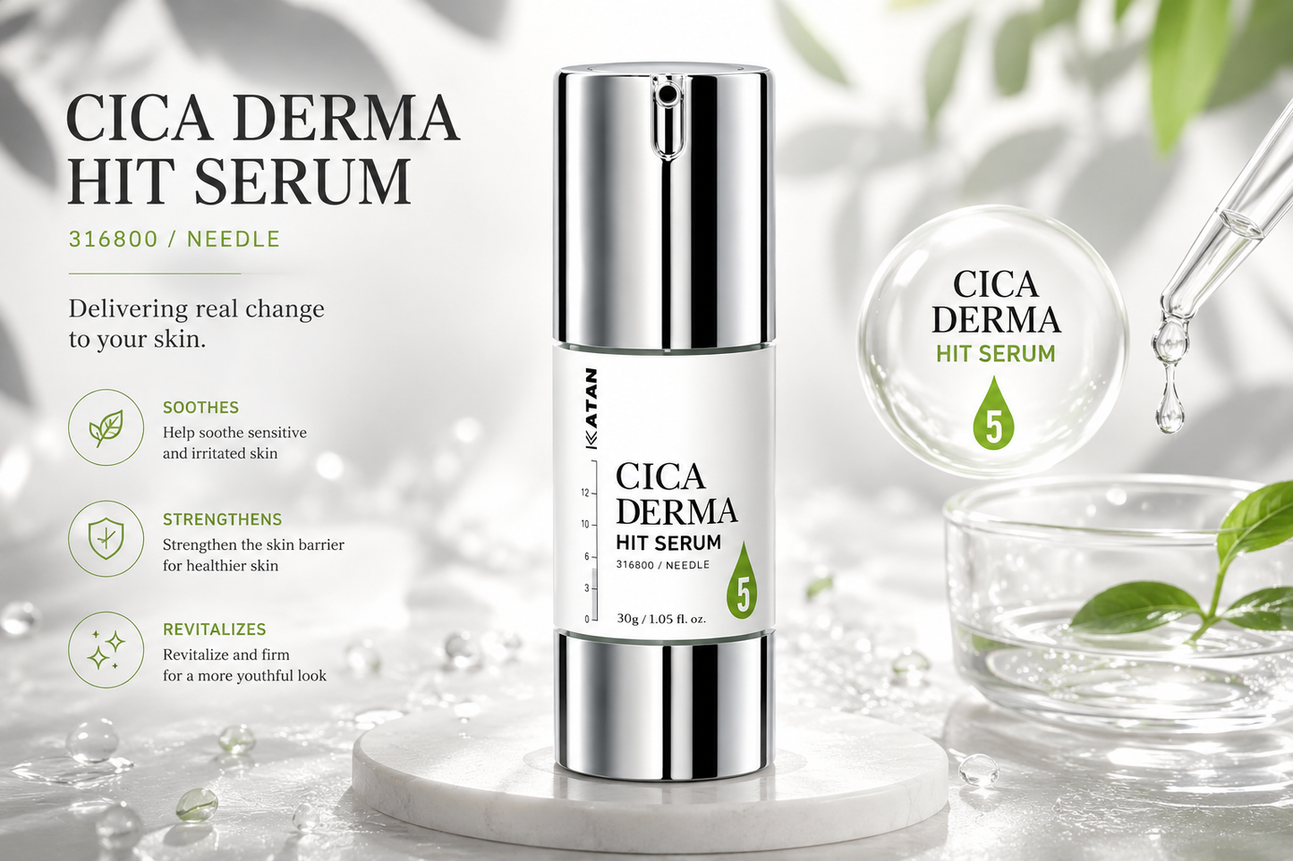 KATAN CICA DERMA HIT SERUM 5 – Needle Boost Serum