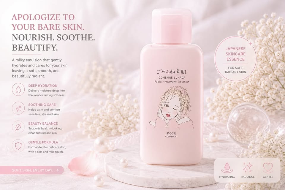 Cosmeport Gomenne Suhada Facial Treatment Emulsion