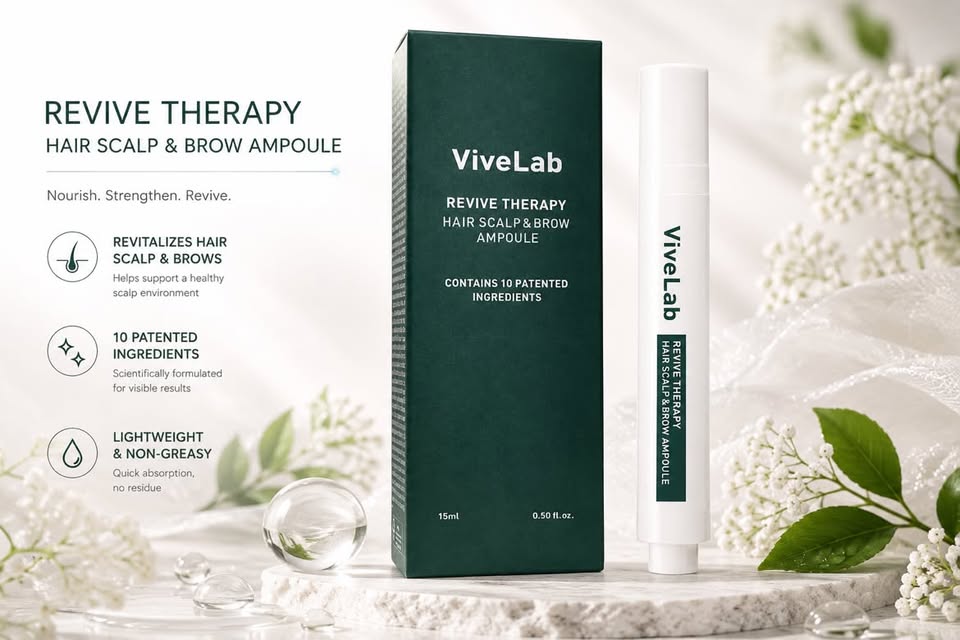 ViveLab Revive Therapy Hair Scalp & Brow Ampoule
