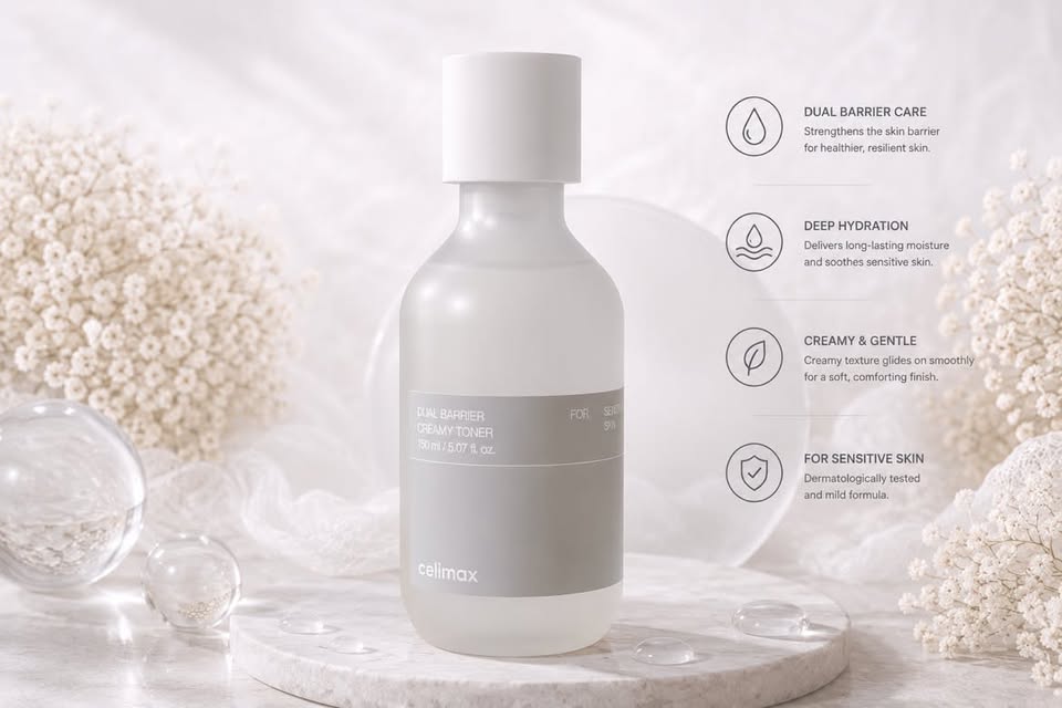 celimax Dual Barrier Creamy Toner