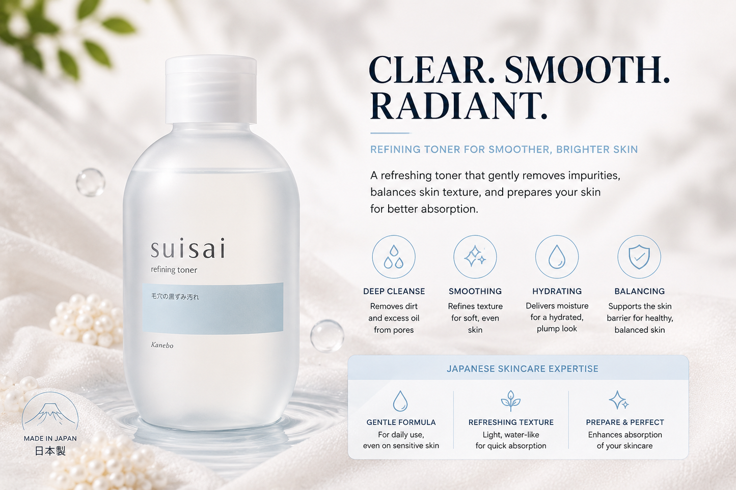 Kanebo Suisai Refining Toner