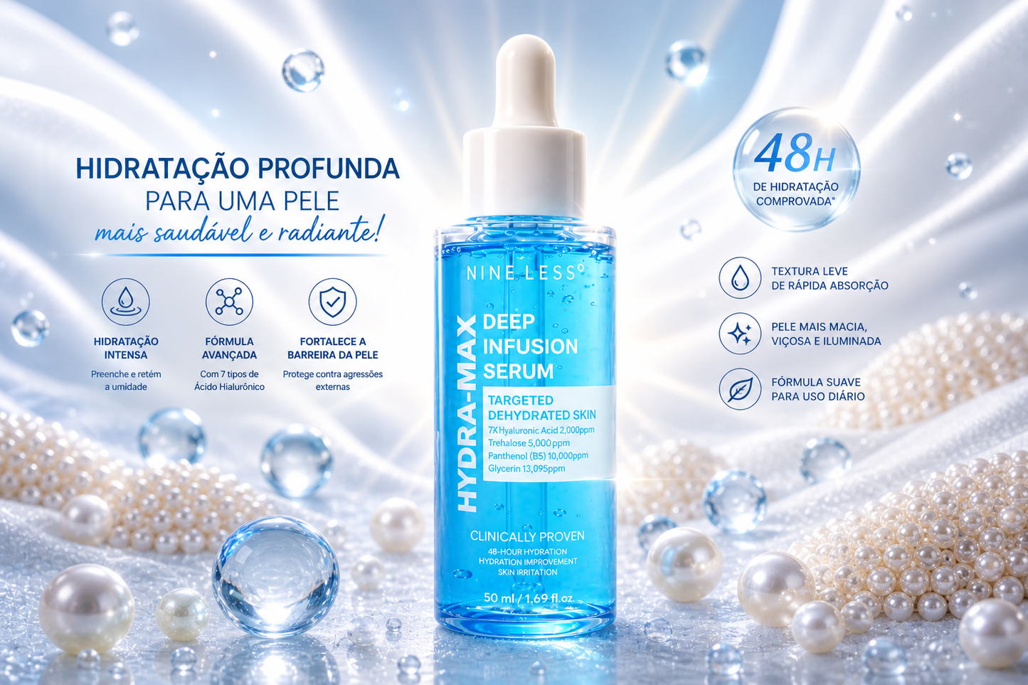 Nine Less Hydra-Max Deep Infusion Serum