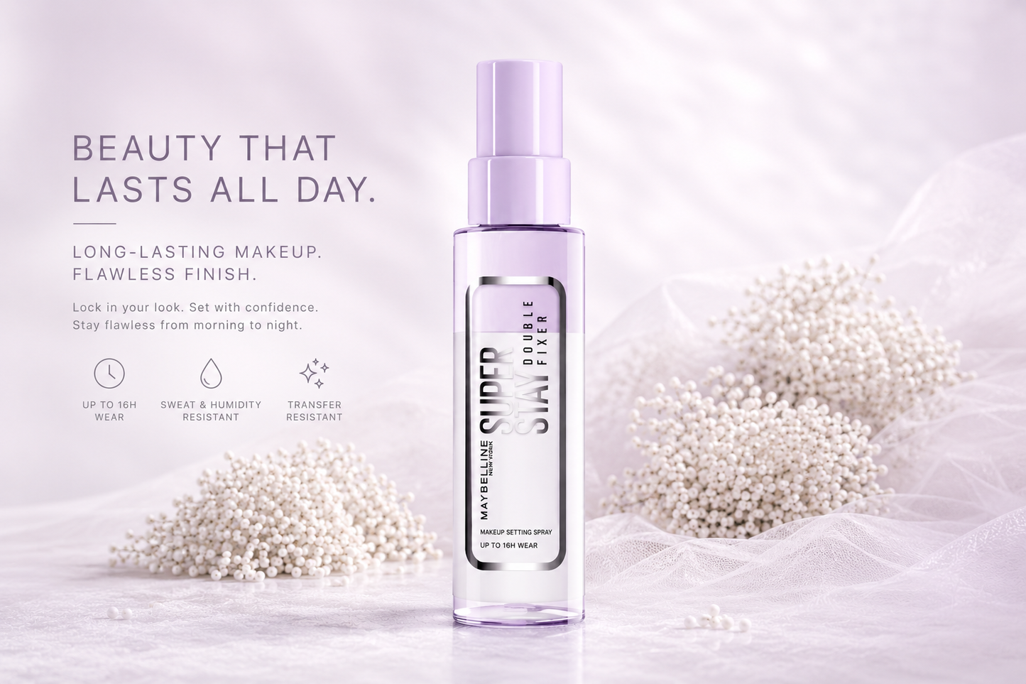 Maybelline Super Stay Double Fixer Setting Spray 55ml