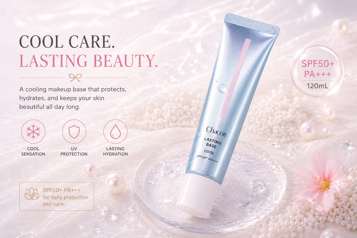 Chacott Lasting Base Cool SPF50+ PA+++