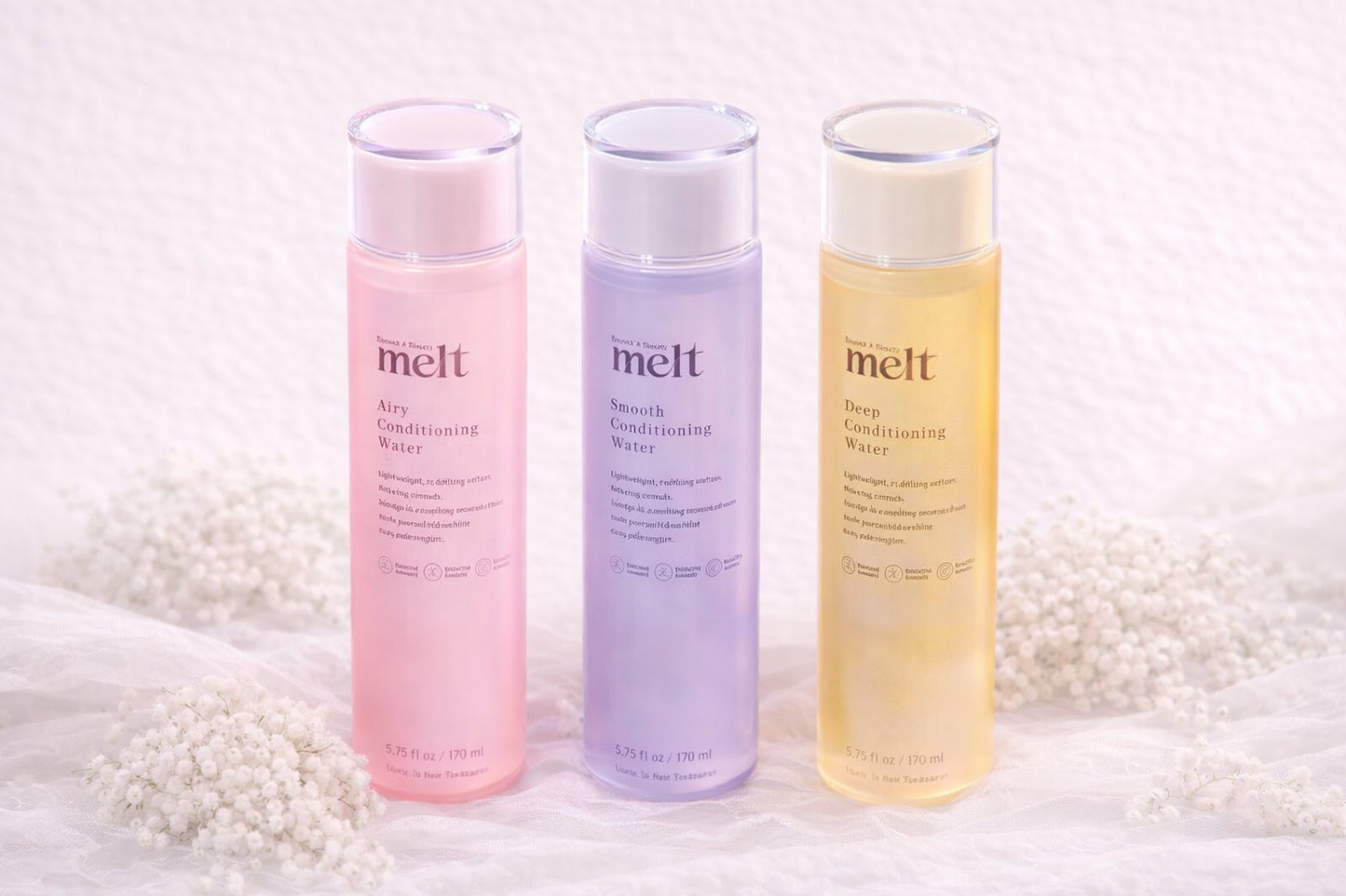 Melt Conditioning Water – Tratamento Capilar Leve e Hidratante