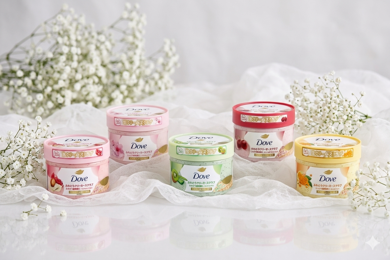 Esfoliantes Corporais Dove Creamy Scrub