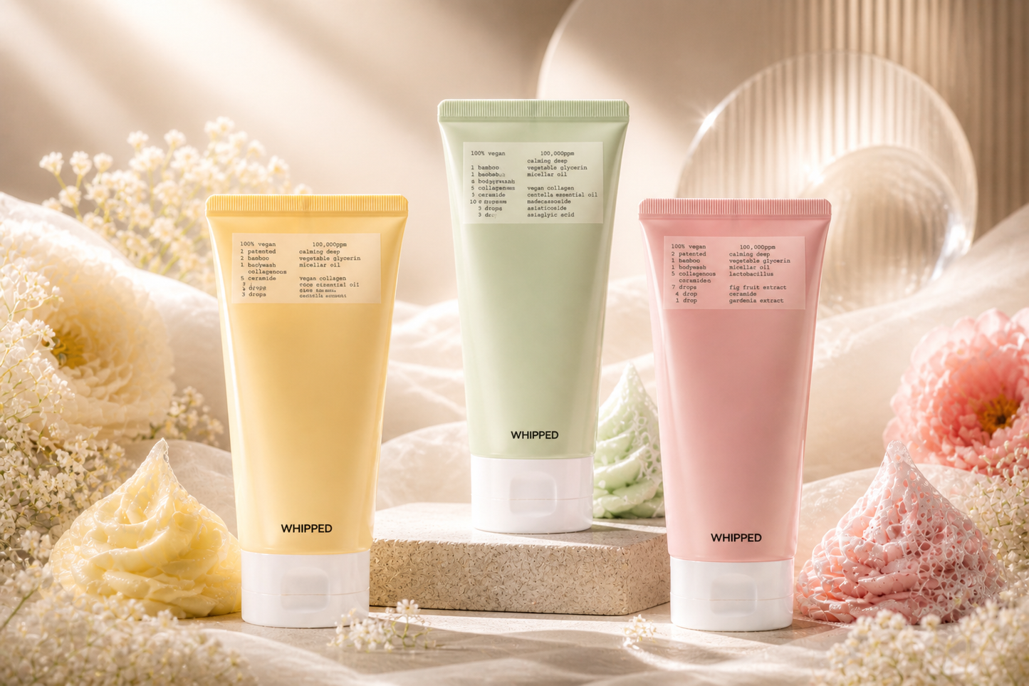 WHIPPED Cleansing Cream Trio