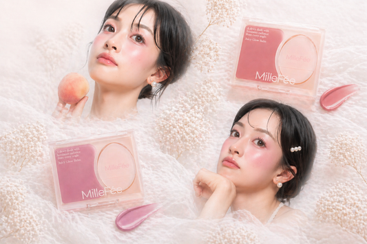 MilleFée Juicy Glow Balm – Blush Balm Efeito Glow Natural