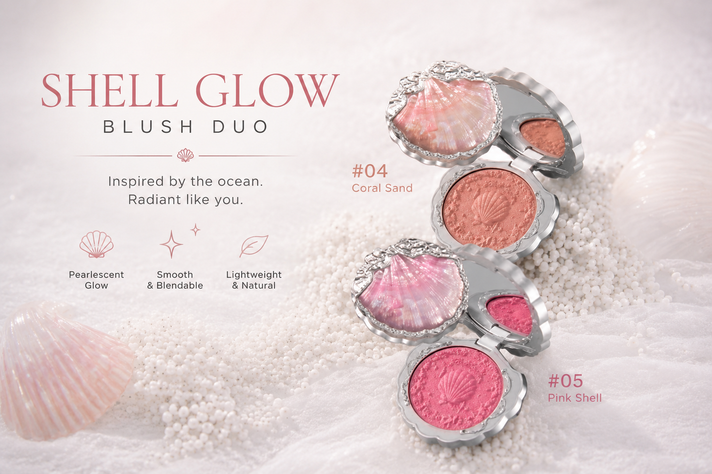 Olibolla® Shell Bling Highlighter Balm