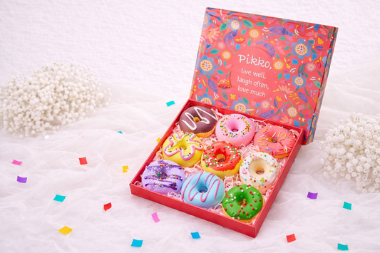 Espuma de Banho Donuts – Gift Box Relaxante & Divertida
