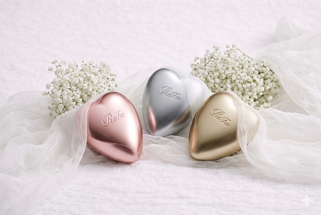 ReFa Heart Brush – Luxury Hair Detangling Brush