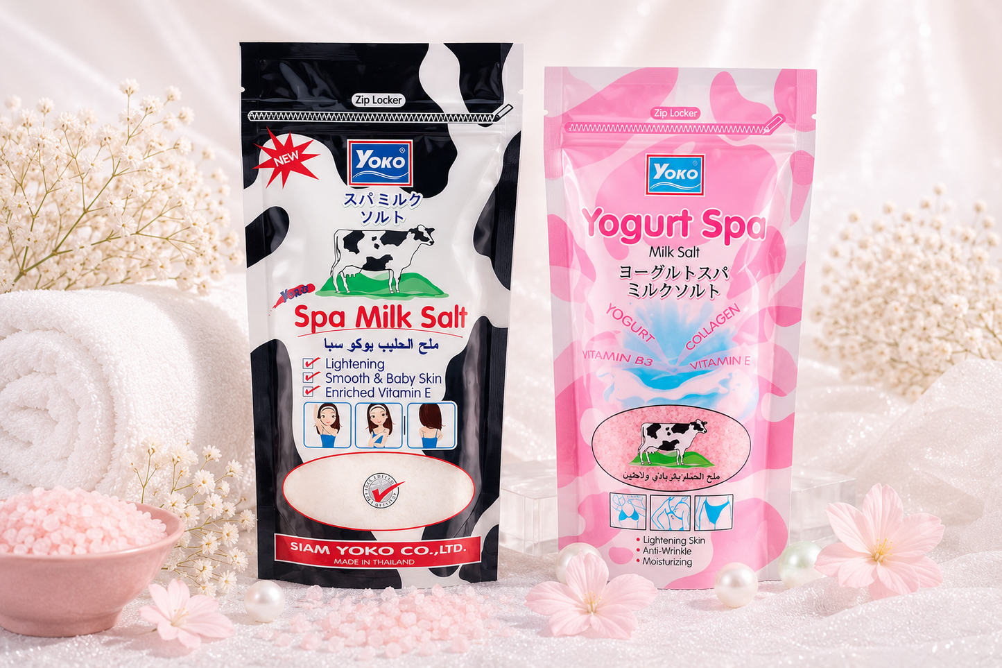 YOKO Spa Milk Salt & Yogurt Spa Milk Salt