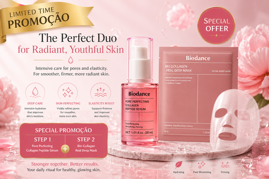 Kit Biodance Glow Duo – Skincare Premium para Pele Radiante