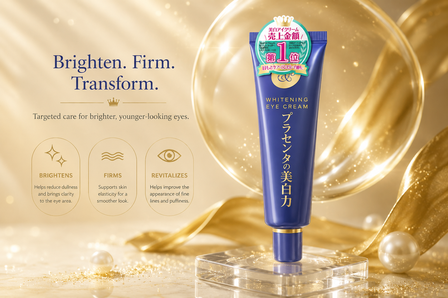 Whitening Eye Cream (Clareador e Firmador para Área dos Olhos)