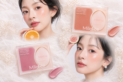 MilleFée Juicy Glow Balm – Blush Balm Efeito Glow Natural
