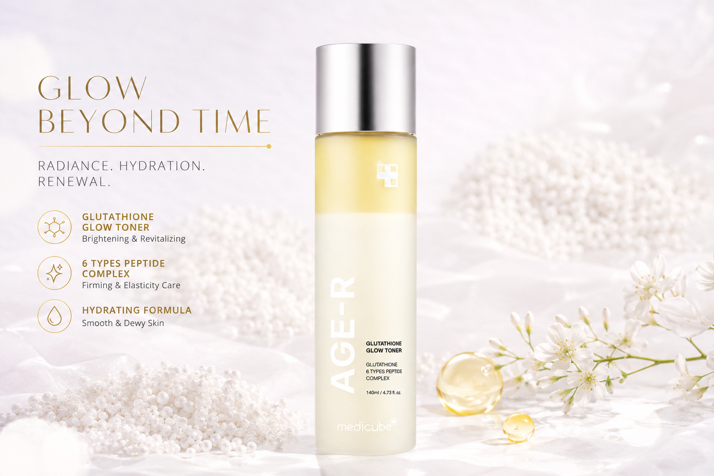 Medicube AGE-R Glutathione Glow Toner