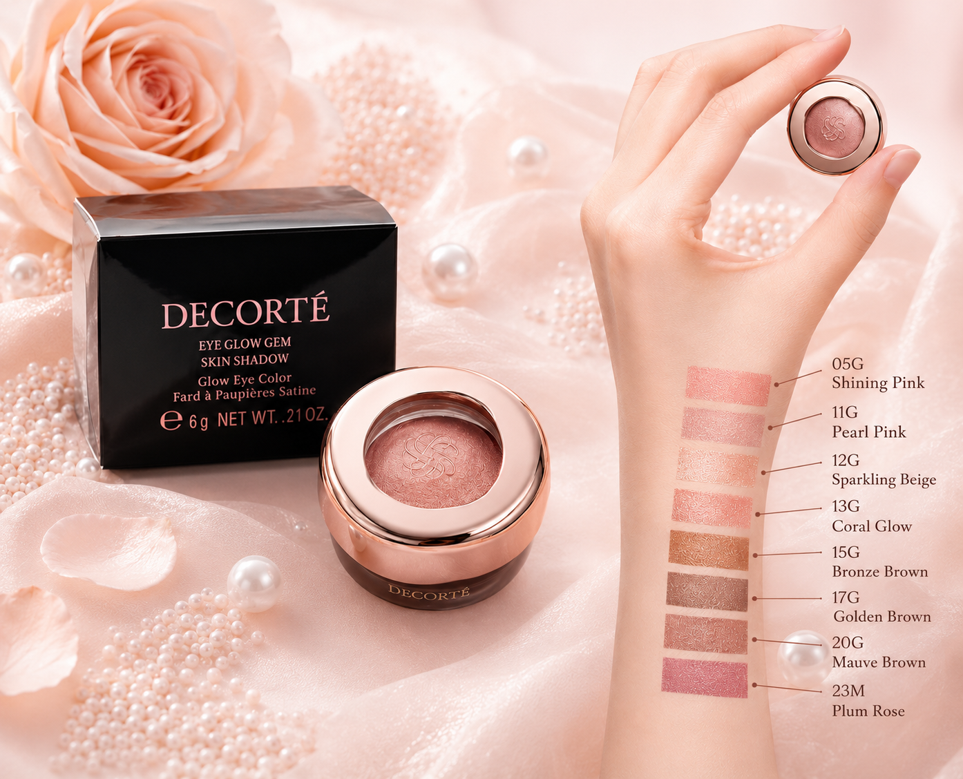 DECORTÉ Eye Glow Gem Skin Shadow
