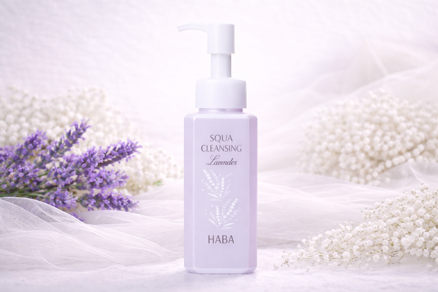 HABA SQUA CLEANSING LAVENDER – Óleo de Limpeza Facial