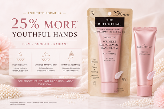 The Retinotime Wrinkle Improvement Hand Cream  – Creme Antirrugas para as Mãos