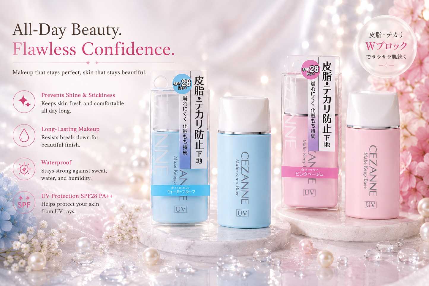 CEZANNE Make Keep Base UV SPF28 PA++