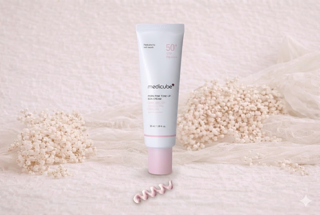 Medicube PDRN Pink Tone-Up Sun Cream SPF50+ PA++++