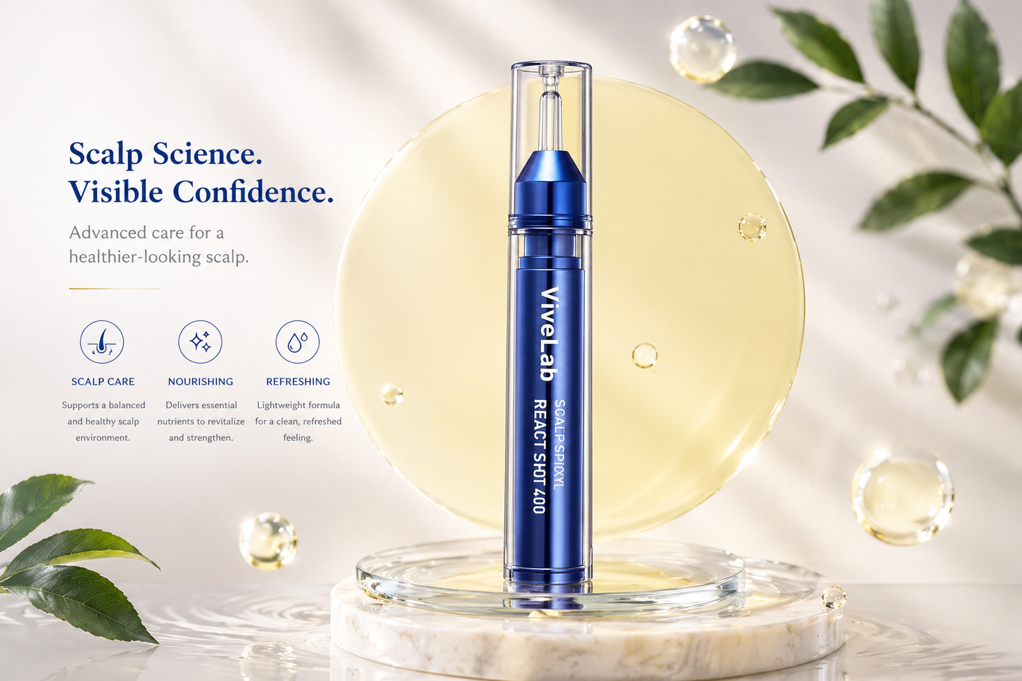 ViveLab Scalp Pioxyl React Shot 400