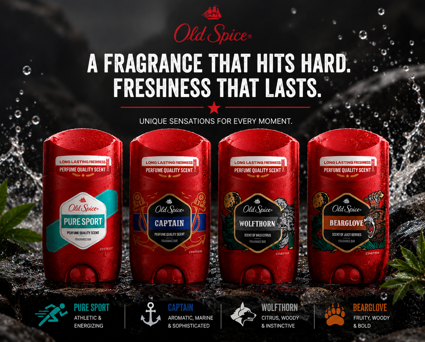 Old Spice Premium Collection Desodorante Stick Masculino