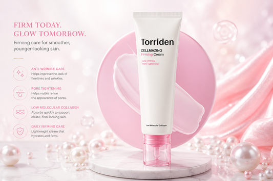 Torriden CELLMAZING Firming Cream 60ml – Creme Facial Firmador com Colágeno de Baixo Peso Molecular