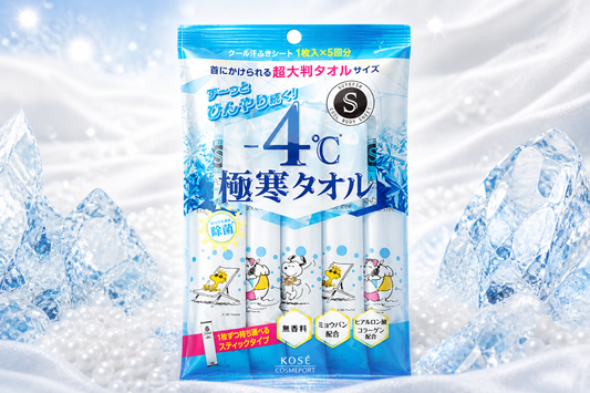Toalhas Refrescantes Ultra Geladas -4°C KOSÉ Cosmeport