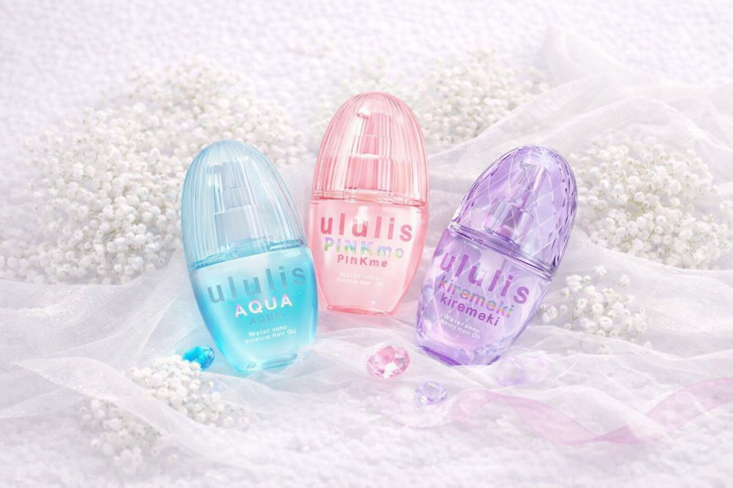 Hair oils from the Japanese brand Ululis