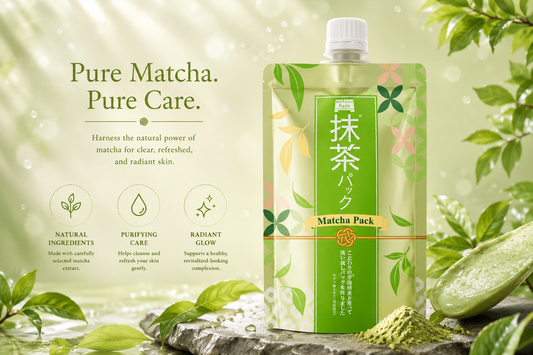Matcha Pack – Máscara Facial Japonesa de Matcha Natural