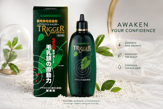 Kaminomoto Trigger Hair Growth – Loção Estimulante para Crescimento Capilar