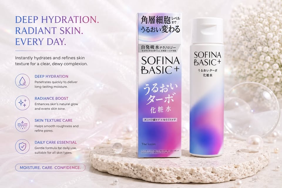 SOFINA Basic+ Moisture Turbo Lotion