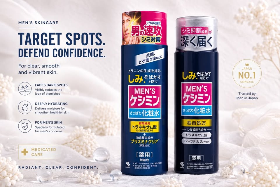 MEN’S Keshimin – Japanese Men's Skincare 🇯🇵