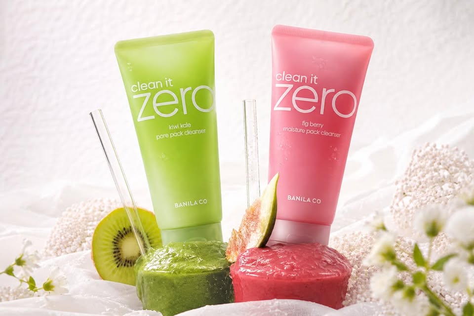 Banila Co Clean It Zero Pack Cleanser – Kiwi Kale & Fig Berry