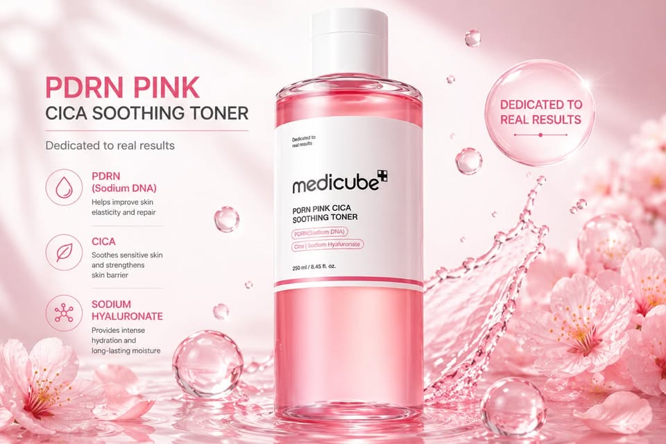 Medicube PDRN Pink Cica Soothing Toner