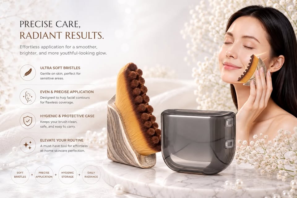 Gua Sha Facial Massage Brush