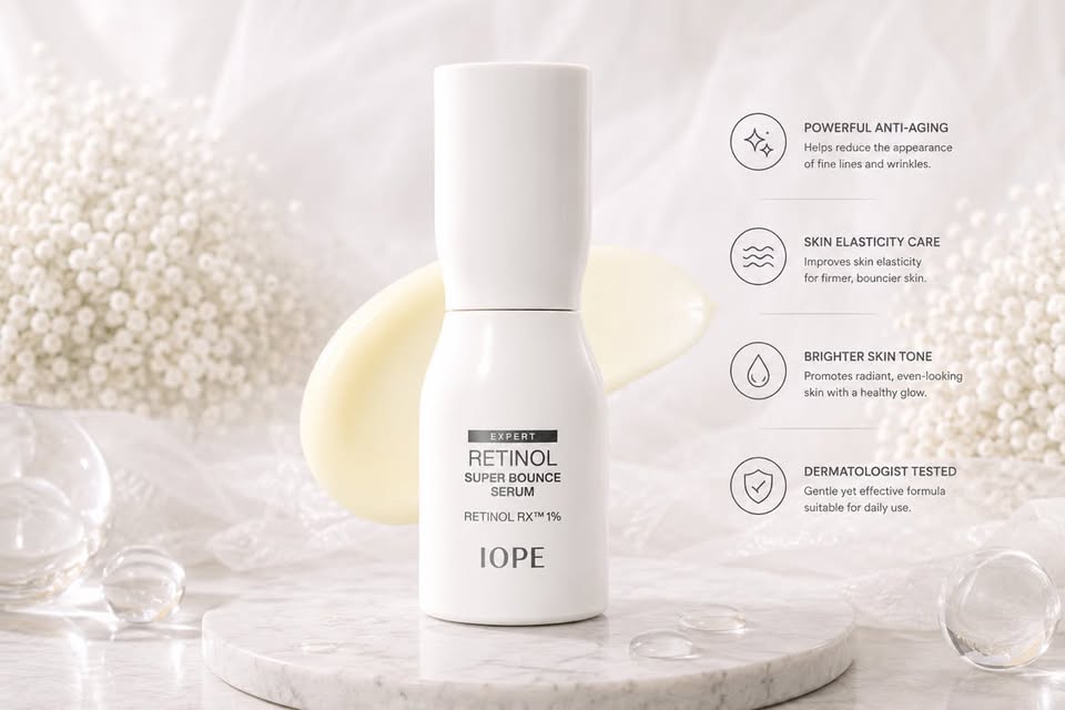 IOPE Expert Retinol Super Bounce Serum – Retinol RX™ 1%