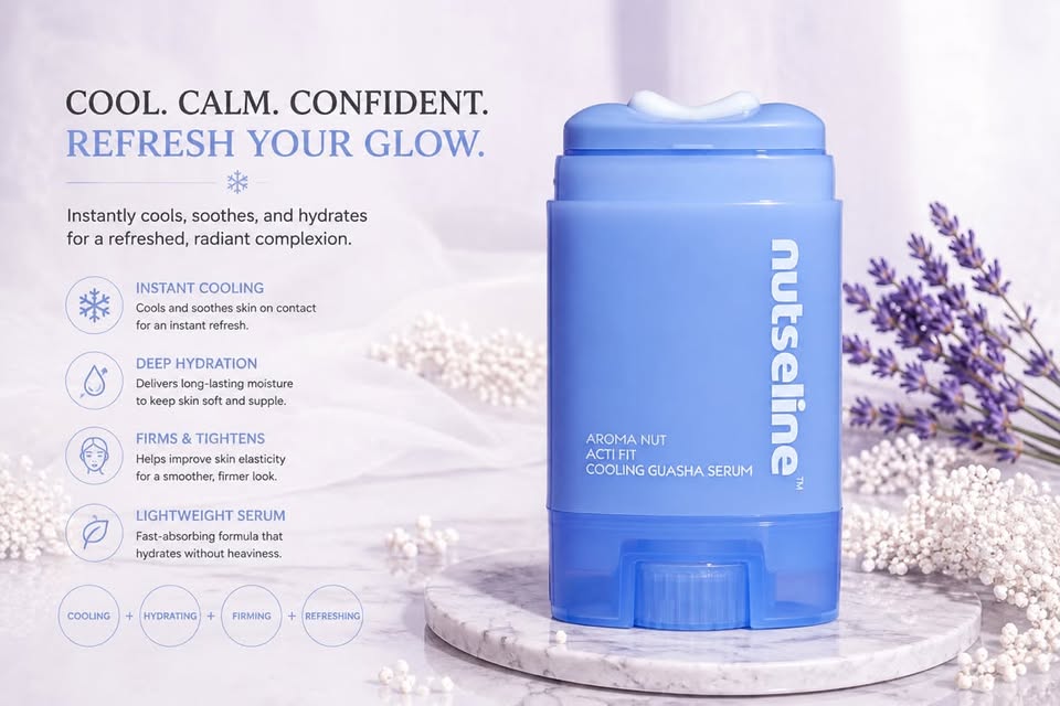 nutseline Aroma Nut Acti-Fit Cooling Guasha Serum