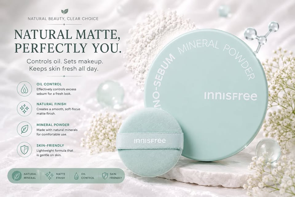 INNISFREE No-Sebum Mineral Powder