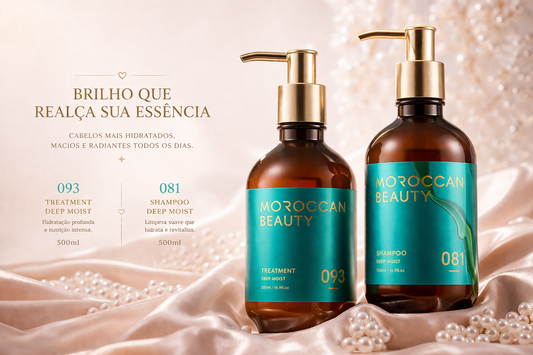 Kit Moroccan Beauty Deep Moist – Shampoo + Treatment