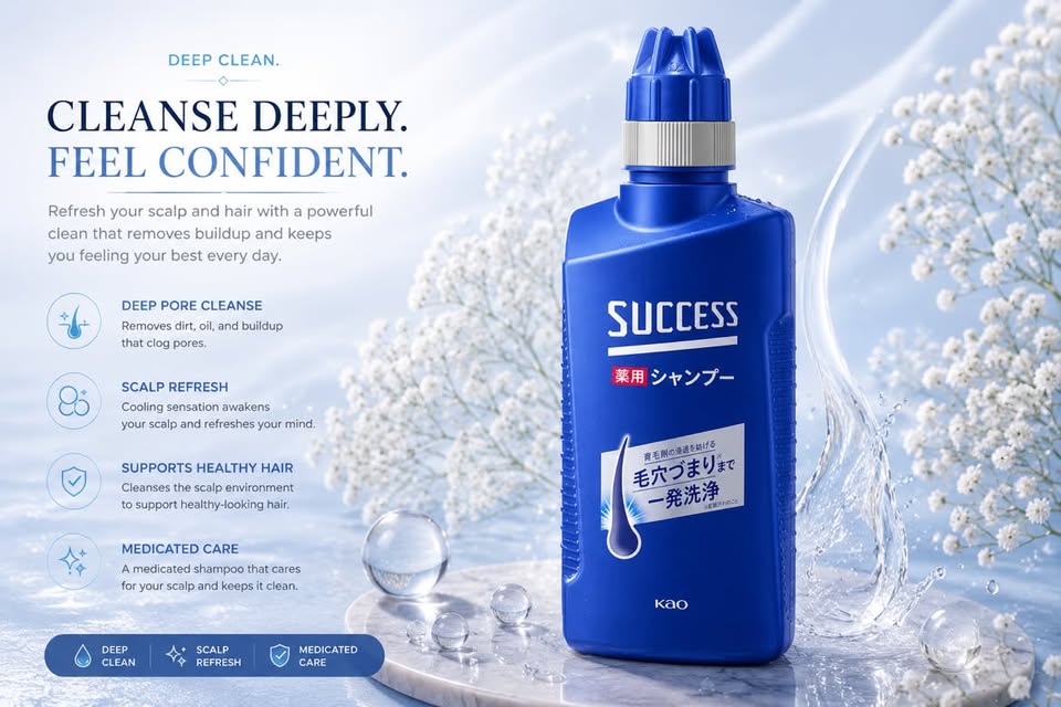 Kao SUCCESS Medicated Shampoo