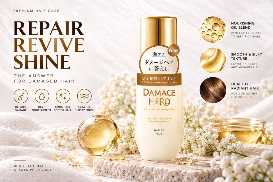 Damage Hero Hair Oil
